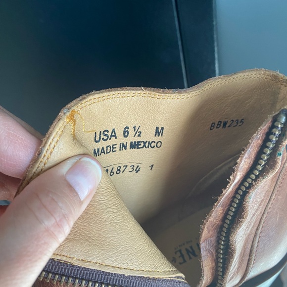 Shyanne Brown Floral Embroidered Ankle Booties (they’re new with not box) - Picture 6 of 7